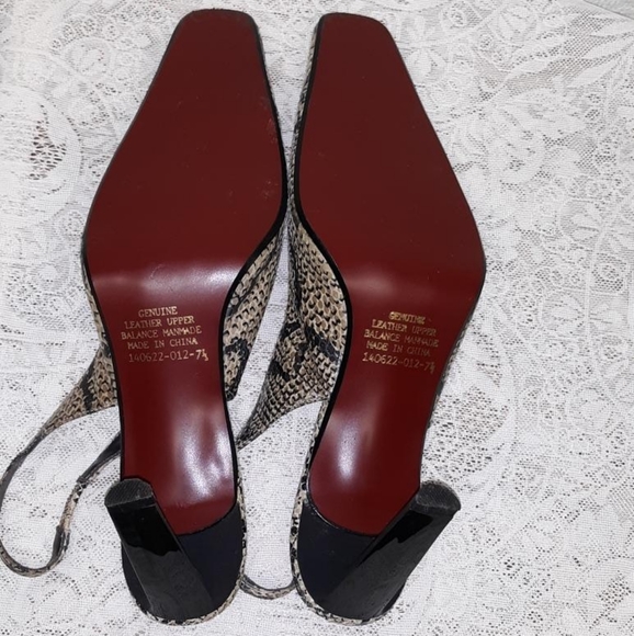 Colin Stuart size 7 1/2 M Slingback Heels - Picture 3 of 3